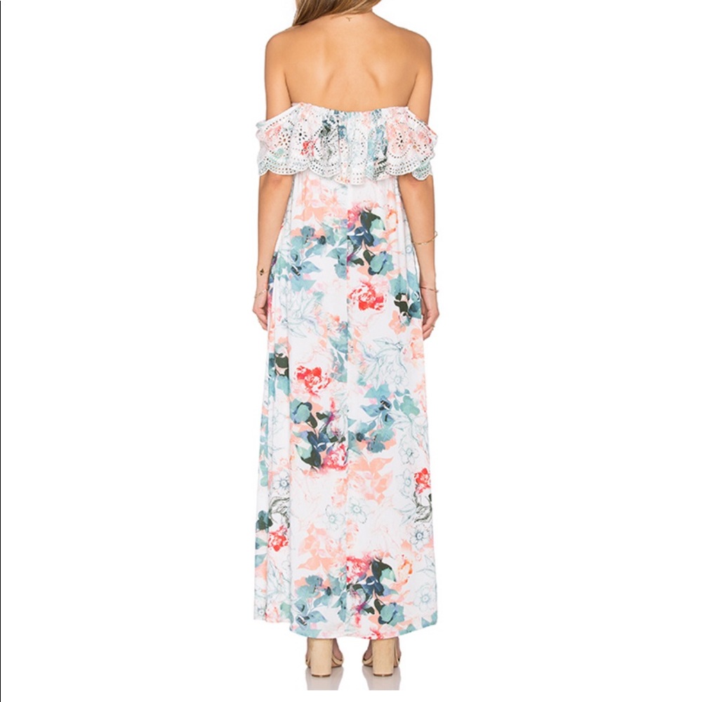 lover + friends Anemone Dress in Paradise Floral - Picture 6 of 8